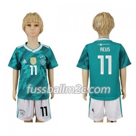 Fußballtrikots Deutschland Reus 11 Kinder Auswärts Trikotsatz WM 2018